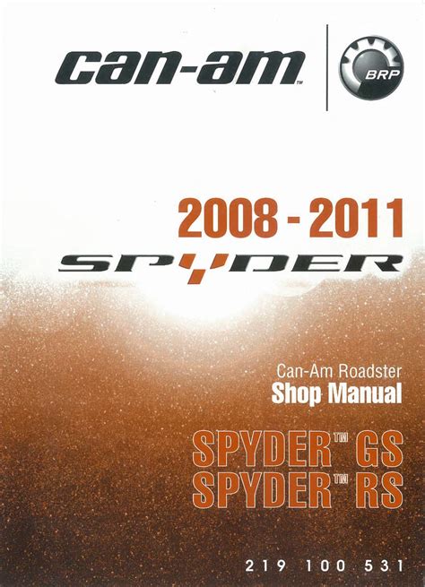 Can Am Spyder Service Manual