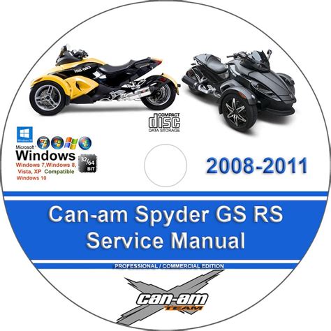 Can Am Spyder Service Repair Workshop Manual 2008 2009