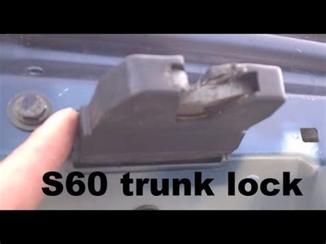 Can You Unlock A Volvo S80 Trunk Manually