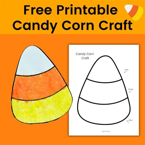Candy Corn Template Free