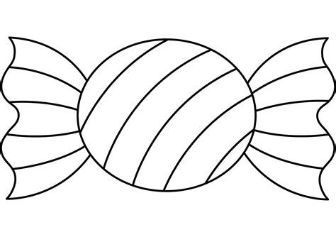 Candy Template Printable