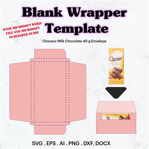 Candy Wrapper Template