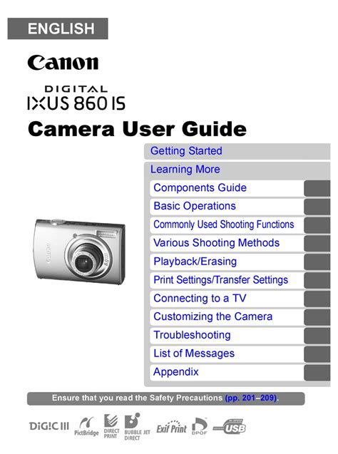 Canon Digital Ixus 430 500 Service Manual Repair Guide