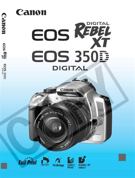 Canon Digital Rebel 350d Manual Torrent