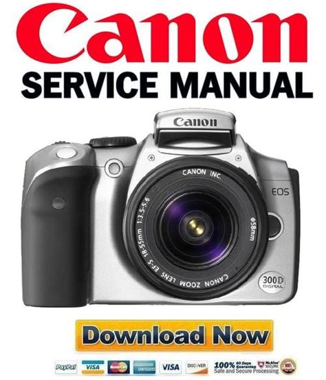 Canon Eos 300d Service Manual Repair Guide