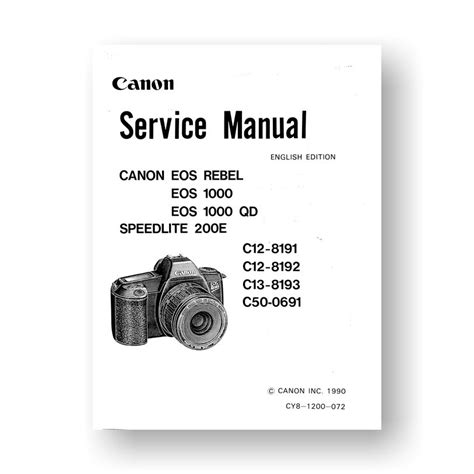 Canon Eos 40d Service Repair Workshop Manual Download