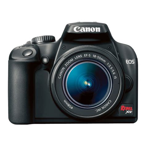 Canon Eos Digital Rebel Xs User Manual