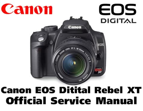 Canon Eos Digital Rebel Xt Service Manual