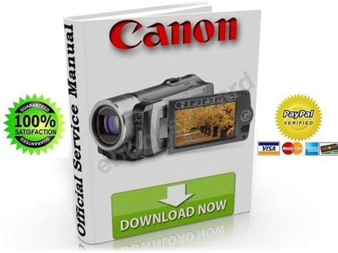 Canon Hf10 Hf100 Pal Service Manual Repair Guide