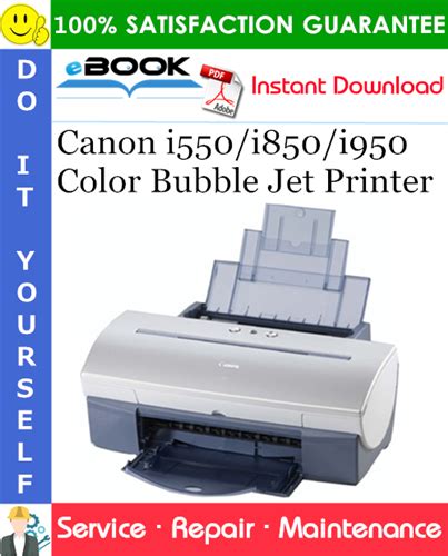 Canon I550 I850 And I950 Printer Service Manual