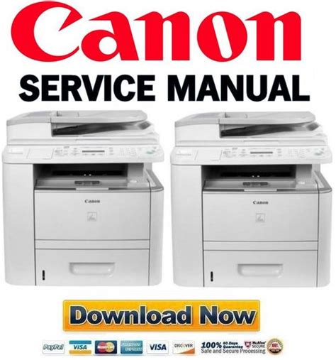 Canon Imageclass D1180 D1170 D1150 D1120 Service Manual Repair Guide