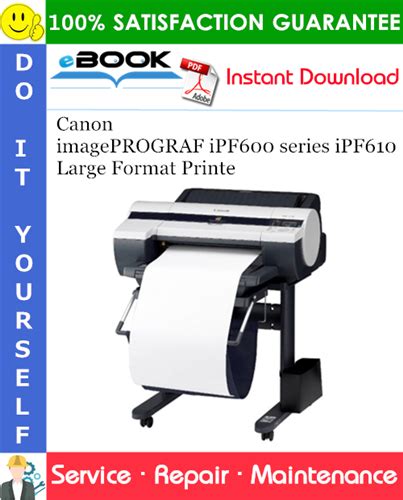 Canon Imageprograf Ipf600 Service Manual