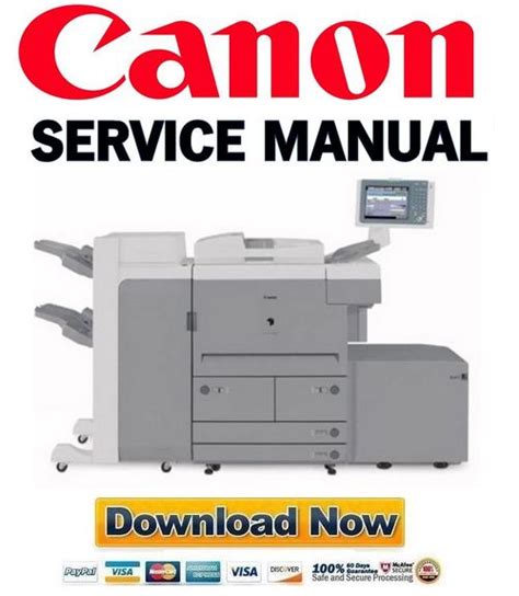 Canon Imagerunner Ir 7105 Series Service Repair Manual Parts Catalog