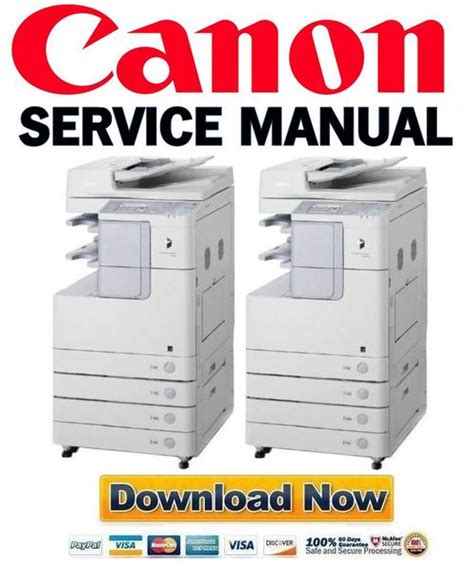 Canon Imagerunner Ir2545 Ir2545 Ir2535i Ir2535 Service Manual Repair Guide