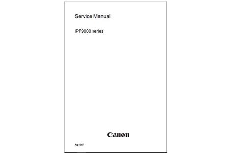 Canon Ipf9000 Service Manual Download Ebooks Guides