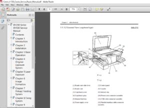 Canon Ir1530 Copier Service And Repair Manual