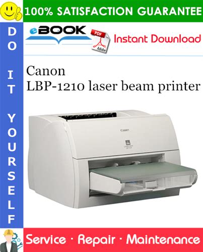 Canon Lbp 1210 Service Repair Manual