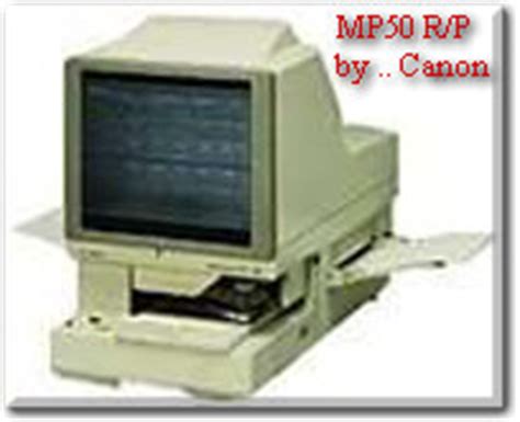 Canon Mp50 Mp50p Microprinter Service Manual