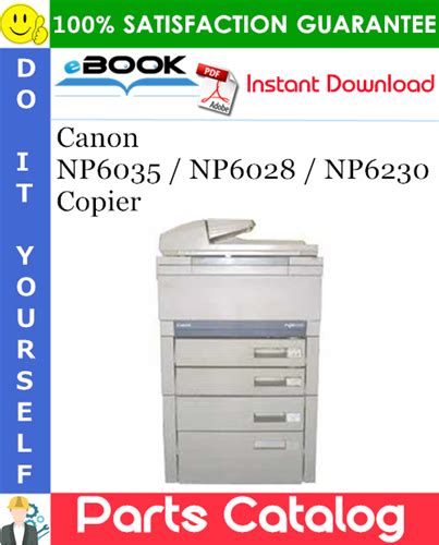 Canon Np6035 Copier Service And Repair Manual