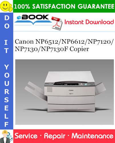 Canon Np6512 Np6612 Np7120 Np7130 Np7130f Service Repair Manual Download