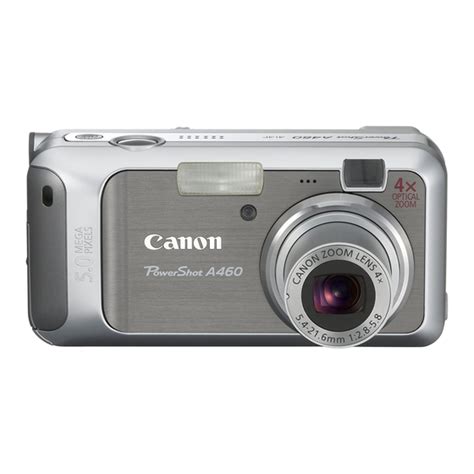 Canon Powershot A460 Service Manuals