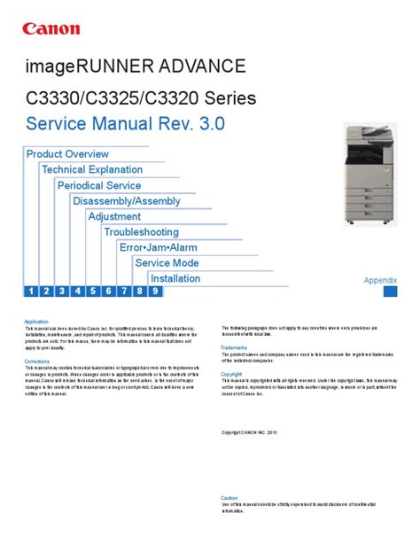 Canon Printers Service Manuals In Public Domain 1 9gb Pdfs