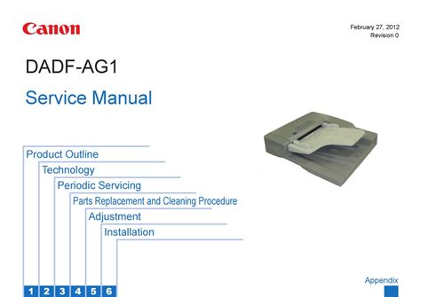 Canon Ps Printer Kit Ag1 Service Manual