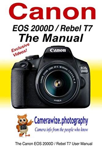 Canon Rebel Instruction Manual