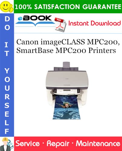 Canon Smartbase Mpc200 Printer Service Repair Manual