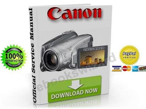 Canon Vixia Hv20 Hv20e Service Manual Repair Guide Download