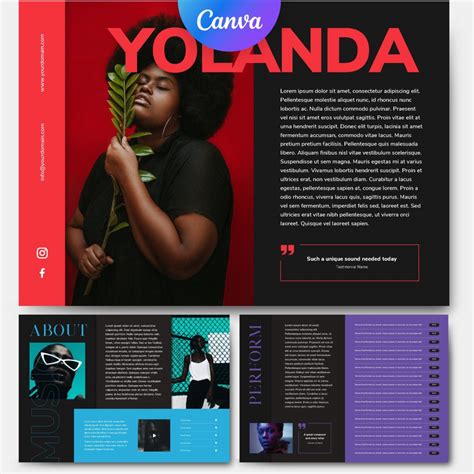 Canva Epk Template