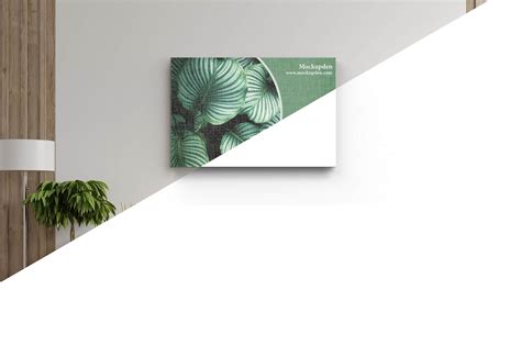 Canvas Mockup Template