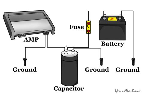 Car Audio Capasitor Wiring Diagrams