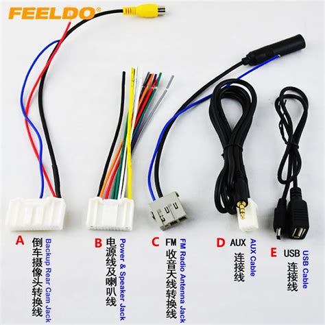 Car Cd Audio Stereo Wiring Harness Antenna Adapter For Nissan