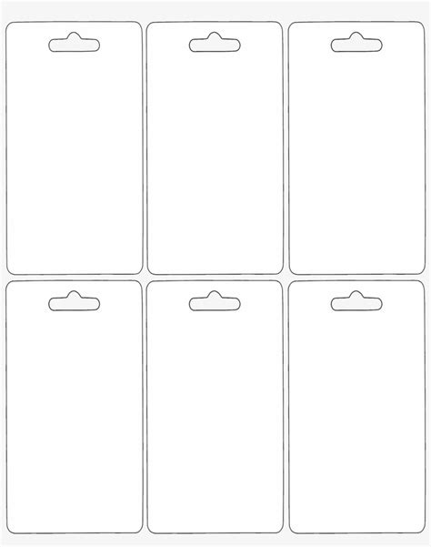 Car Hang Tag Template