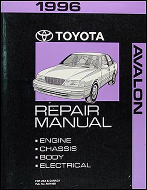 Car Repair Manual Toyota Avalon 1996