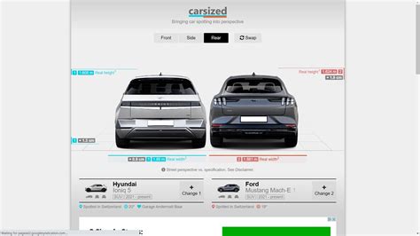 Car Size Comparison Chart