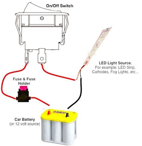 Car Toggle Switch Wiring Diagram