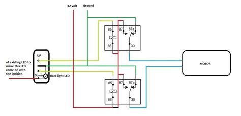 Car Window Wiring Diagram
