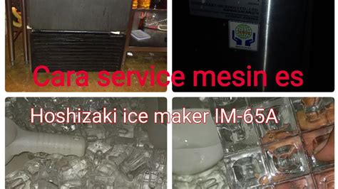 Cara Membersihkan Mesin Es Hoshizaki: Panduan Langkah Demi Langkah