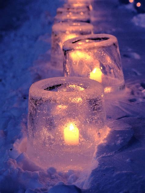 Cara Membuat Ice Luminary yang Memukau untuk Acara Musim Dingin Anda