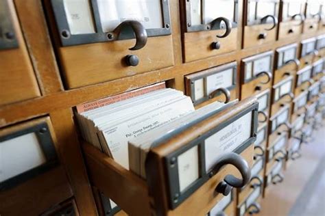 Card Catalogue Definition