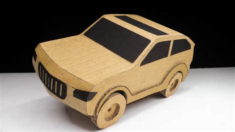 Cardboard Box Car Template
