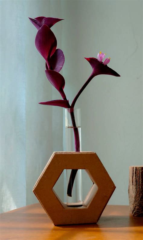 Cardboard Vase Template