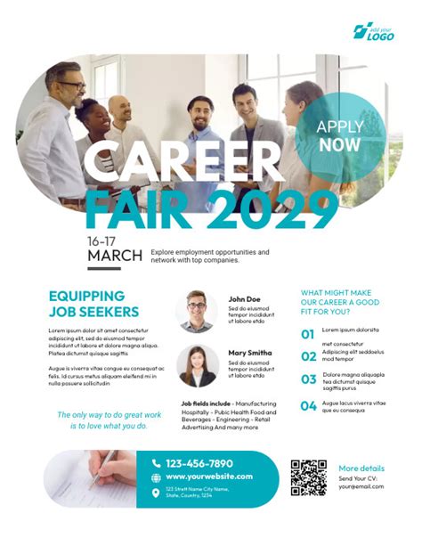 Career Fair Flyer Template