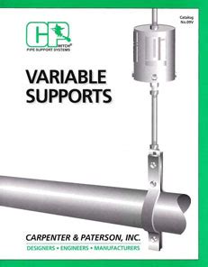 Carpenter Paterson Spring Hanger Catalogue