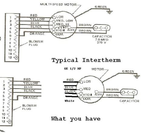 Carrier Furnace Blower Motor Wiring Diagram