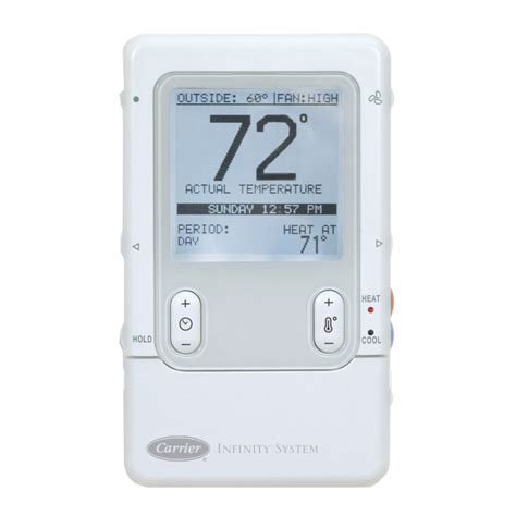 Carrier Infinity Thermostat Installation Manual