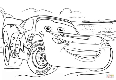 Cars 3 Coloring Pages