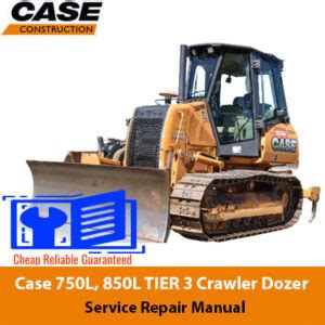 Case 750l 850l Crawler Dozer Service Repair Manual Download